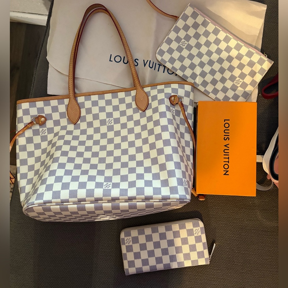 Real leather purse